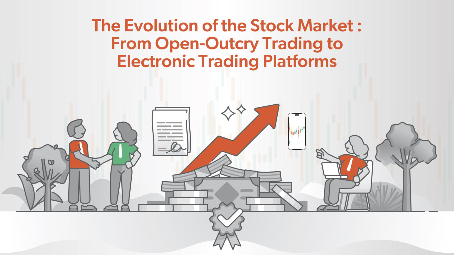 Evolution of the stock market