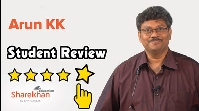 Sharekhan Education Review by Arun KK