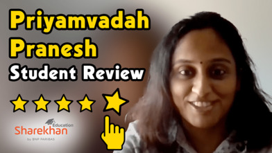 Sharekhan Education Review by Priyamvadah Pranesh