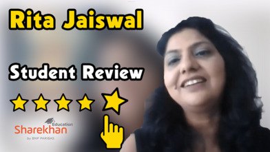 Sharekhan Education Review by Rita Jaiswal