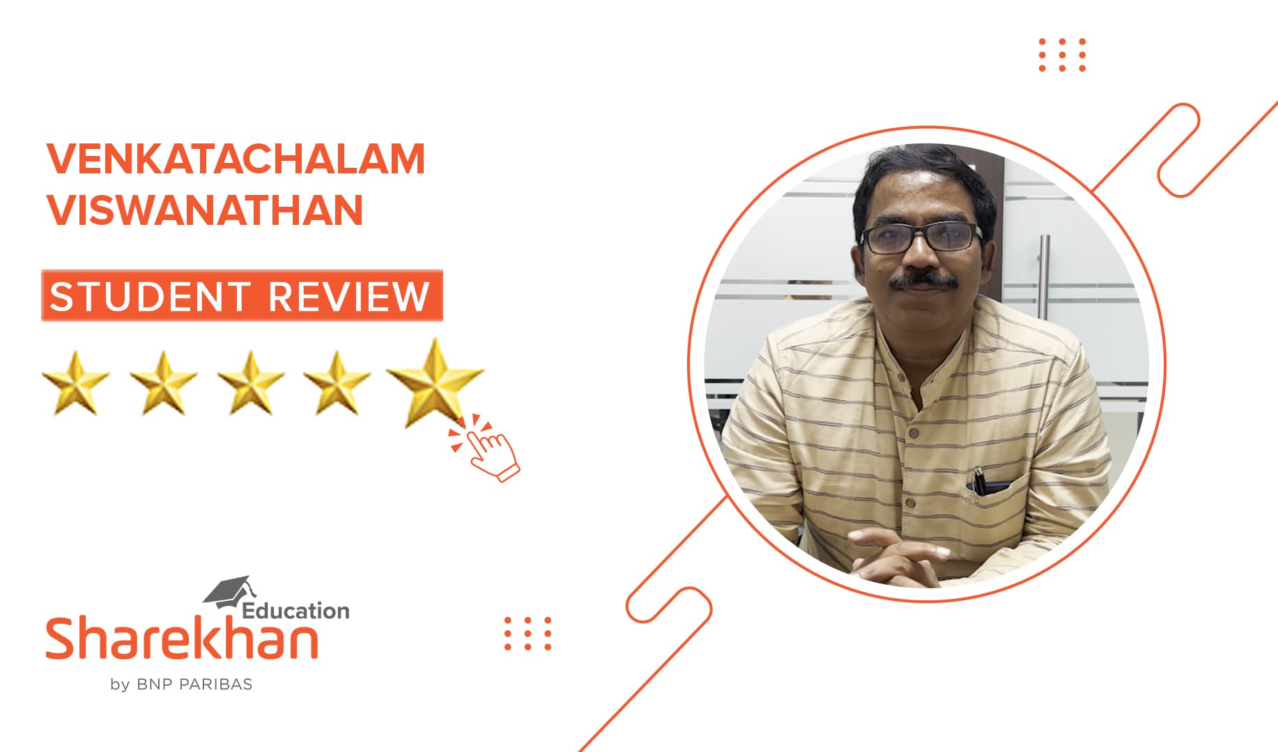 Sharekhan Education Review by Venkatachalam Viswanathan